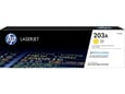 HP toner CF542A (203A), rumena