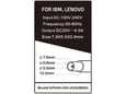 Gembird Punjač za laptop 90W-20V-4.5A, 7.9x5.5mm PIN (1007) NPA90-200-4500 (IB06)
