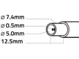 Gembird Punjač za laptop 65W-18.5V-3.5A, 7.4x5.0mm PIN (819 Alt=HP11) NPA65-185-3500 (HP04)