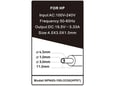 Gembird Punjač za laptop 65W-19.5V-3.33A, 4.5x3.0mm PIN (819 Alt=DE11) NPA65-195-3330 (HP07)