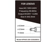 Gembird Punjač za laptop 65W-20V-3.25A, 5.5x2.5mm (819) NPA65-200-3250 (IB03)