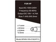 Gembird Punjač za laptop 90W-19V-4.74A, 7.4x5.0mm PIN (1032) NPA90-190-4740 (HP11)