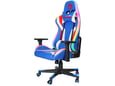 MARVO gaming stol - ch-128bl rgb modre barve