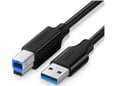 UGREEN USB kabel 3.0, USB-A/USB-B, 2m, 10372