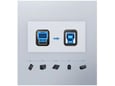 UGREEN USB kabel 3.0, USB-A/USB-B, 2m, 10372