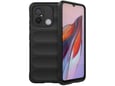 ONASI silikonski ovitek Wave za Realme C35, črna