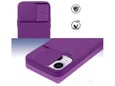 ONASI silikonski ovitek Lens Cover za iPhone 11, vijolična