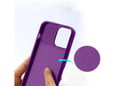ONASI silikonski ovitek Lens Cover za iPhone 11, vijolična