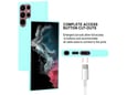 GOOSPERY silikonski ovitek za Samsung Galaxy S23 Ultra 5G, mint