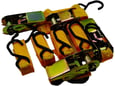 BEAST set 4x trakov za privezovanje za avto 3m - gurtna 871142