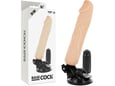 BASECOCK Vibrator Realistic Remote Control Fl 20,0 Cm
