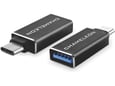Chameleon OTG adapter USB-C na USB-A, črn
