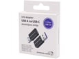 Chameleon OTG adapter USB-A na USB-C, črn