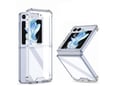 ONASI silikonski ovitek Antishock za Samsung Galaxy Z Flip 5, prozorna