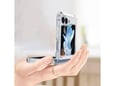 ONASI silikonski ovitek Antishock za Samsung Galaxy Z Flip 5, prozorna
