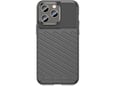 ONASI silikonski ovitek Thunder Armor za iPhone 15 Pro, črna