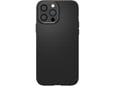 Spigen Liquid Air silikonski ovitek za iPhone 15 Pro črn