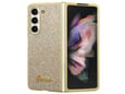 GUESS ovitek za Samsung Galaxy Z Fold 5 F946, zlata z bleščicami, GUHCZFD5HGGSHD