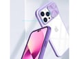 ONASI silikonski ovitek Lens Cover za iPhone 15 Pro, prozorna/vijolična