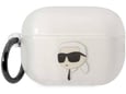 KARL LAGERFELD AirPods Pro 2 - Karl - prozoren ovitek - KLAP2HNCHTCT