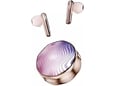QCV brezžične ušesne slušalke T21 FairyBuds, Floral Pink