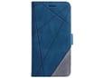 CHAMELEON preklopna torbica za Apple iPhone 15 Pro, modra, WLGO-Lines