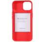 GOOSPERY silikonski ovitek za iPhone 15 Plus, rdeča