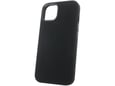 ONASI silikonski ovitek Satin za iPhone 15 Plus, črna