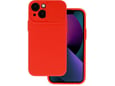 ONASI silikonski ovitek Lens Cover za iPhone 15 Pro, rdeča