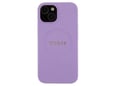 GUESS ovitek Originalni Saffiano z Magsafe za iPhone 15, vijolična, GUHMP15SPSAHMCU