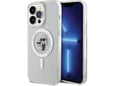 KARL LAGERFELD ovitek Karls Full Body za iPhone 15 Pro Max, prozorna z bleščicami, KLHMP15XHGKCNOT