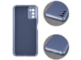 ONASI silikonski ovitek Metalik za iPhone 7/8/SE 2020, moder