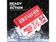 AIWA microSD kartica MSDV30, 64 GB, z adapterjem SD