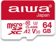 AIWA microSD kartica MSDV30, 64 GB, z adapterjem SD