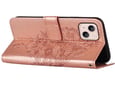 CHAMELEON preklopna torbica za Apple iPhone 15, roza zlata, WLGO-Butterfly