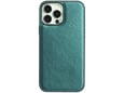 CHAMELEON ovitek za gumiran TPUL Nude Apple iPhone 15 Pro Max, usnjen izgled, zelen