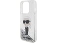 KARL LAGERFELD ovitek NFT Karl Body za iPhone 15 Pro, prozorna, KLHCP15LLNKHCH