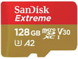 SanDisk Memorijska kartica SDXC 128GB Extreme micro Pro Deluxe 190MB/s A2 C10 V30 UHS-I U3