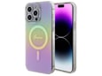 GUESS ovitek za iPhone 15 Pro Max, iridescentna, GUHMP15XHITSP