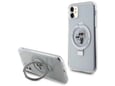 KARL LAGERFELD ovitek MagSafe za iPhone 11/XR, prozorna, KLHMN61HMRSKCH