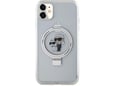 KARL LAGERFELD ovitek MagSafe za iPhone 11/XR, prozorna, KLHMN61HMRSKCH