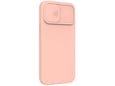 ONASI silikonski ovitek Lens Cover za Xiaomi Redmi 12C, roza