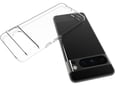 CHAMELEON ovitek za gumiran TPU Google Pixel 8 Pro, prozoren svetleč
