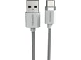 DURACELL USB kabel, USB-A/USB-C, 1m