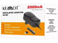 KEMOT univerzalni adapter 3–12V DC, 2000mA, 6 nastavkov