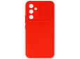ONASI silikonski ovitek Lens Cover za Samsung Galaxy A05s, rdeča