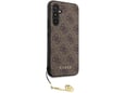 GUESS ovitek za Samsung Galaxy S23 FE, rjava, GUHCS23FEGF4GBR