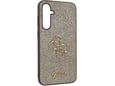 GUESS silikonski ovitek za Samsung Galaxy S23 FE, zlata, GUHCS23FEHG4SGD