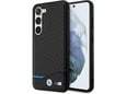 BMW ovitek Carbon za Samsung Galaxy S23 FE 5G, črna, BMHCS23FE22NBCK