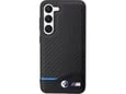 BMW ovitek Carbon za Samsung Galaxy S23 FE 5G, črna, BMHCS23FE22NBCK